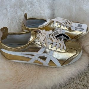 Gold Tiger Onitsuka Mexico 66 US M 7.5, US W 9, UK 6.5